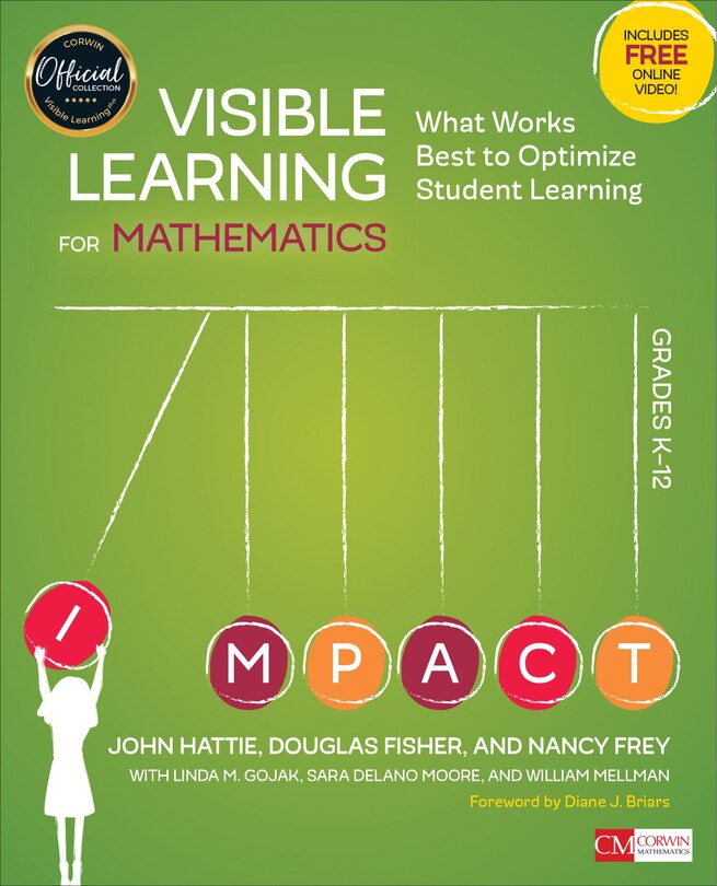 Front cover_Visible Learning For Mathematics, Grades K-12
