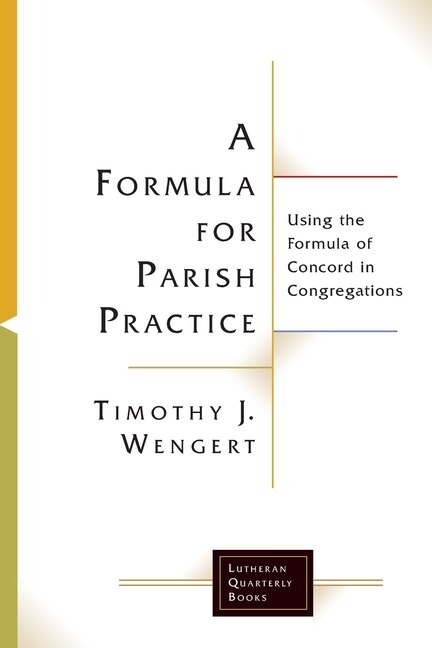 Front cover_A Formula for Parish Practice