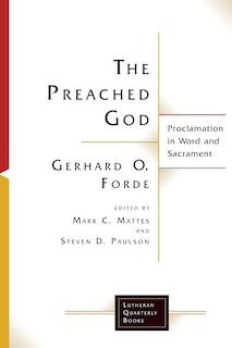 Front cover_The PREACHED GOD