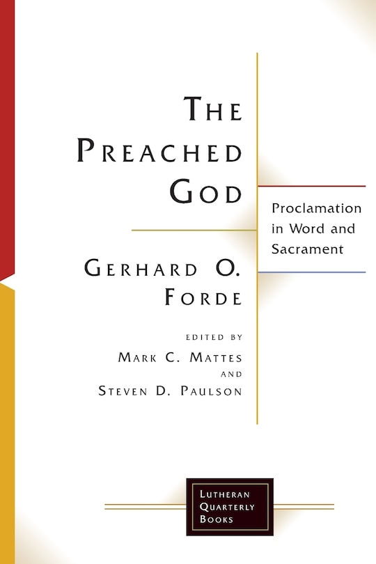 Front cover_The PREACHED GOD