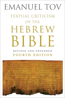 Couverture_Textual Criticism of the Hebrew Bible