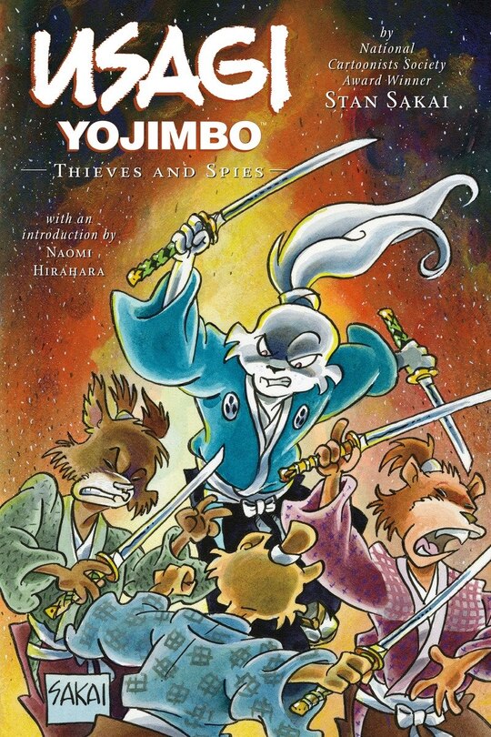 Couverture_Usagi Yojimbo Volume 30: Thieves And Spies