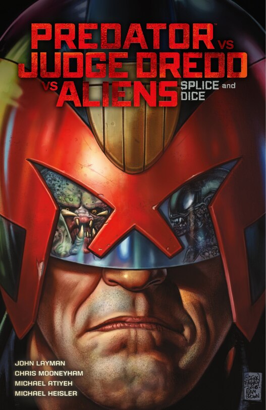 Front cover_Predator Versus Judge Dredd Versus Aliens: Splice And Dice