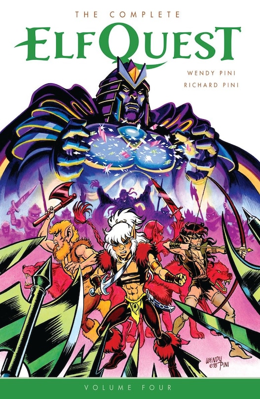 Front cover_The Complete Elfquest Volume 4