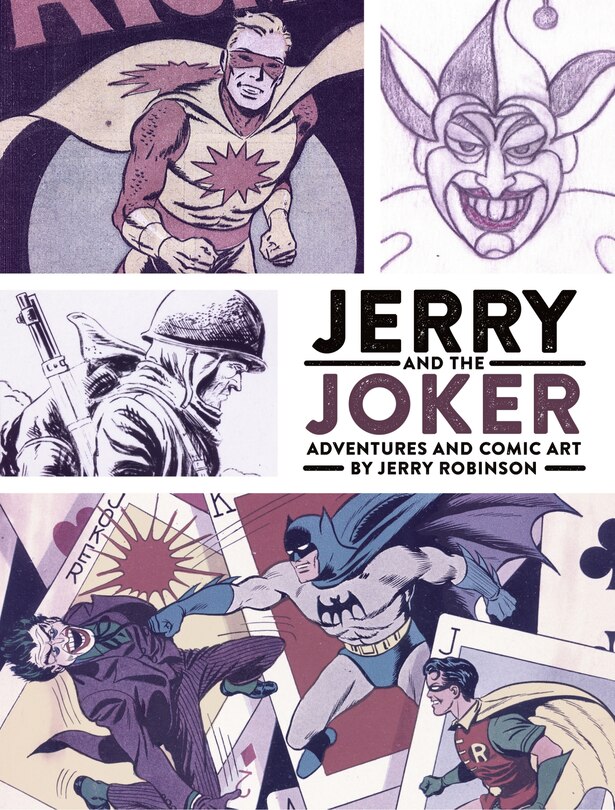 Front cover_Jerry And The Joker: Adventures And Comic Art