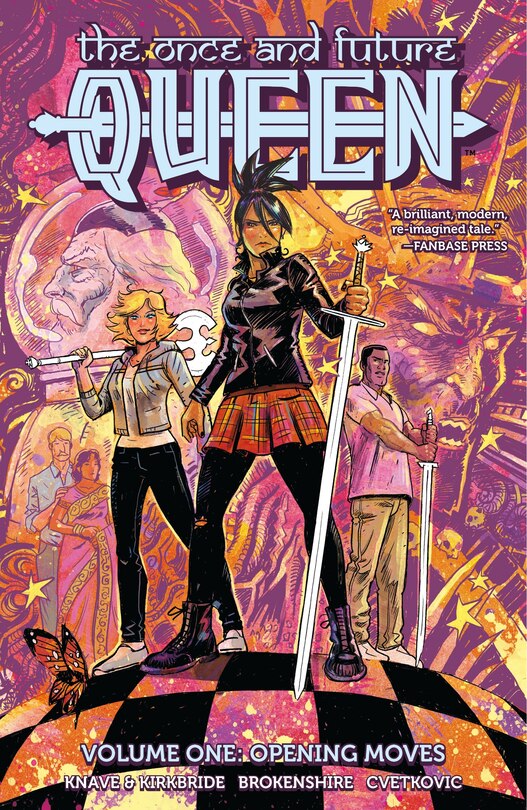 Front cover_The Once And Future Queen
