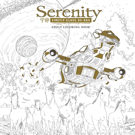 Serenity Adult Coloring Book