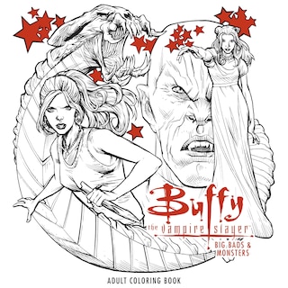 Couverture_Buffy the Vampire Slayer: Big Bads & Monsters Adult Coloring Book
