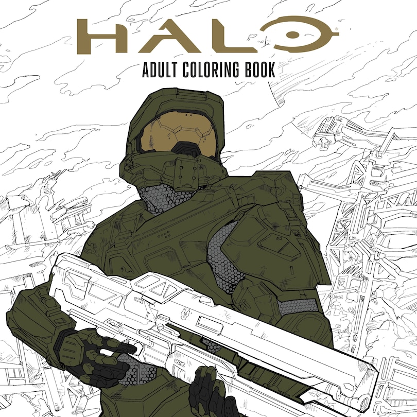 Front cover_Halo Coloring Book