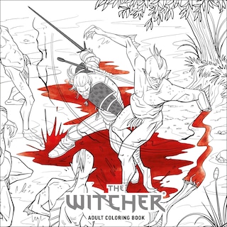 Couverture_The Witcher Adult Coloring Book