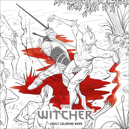 The Witcher Adult Coloring Book