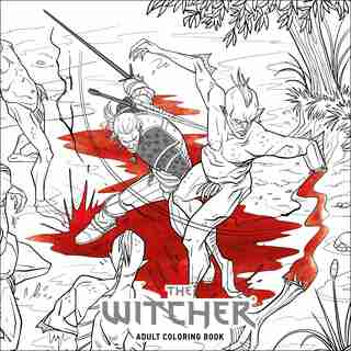 The Witcher Adult Coloring Book by Cd Projekt Red