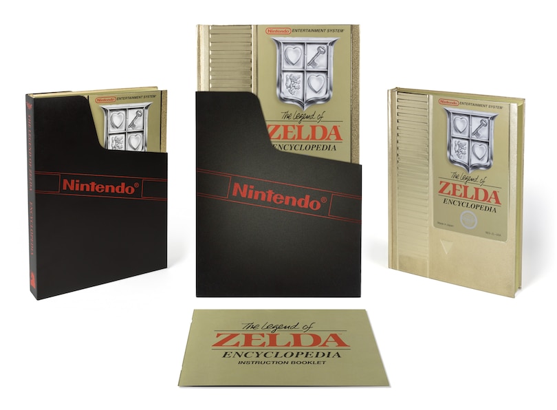 Front cover_The Legend Of Zelda Encyclopedia Deluxe Edition
