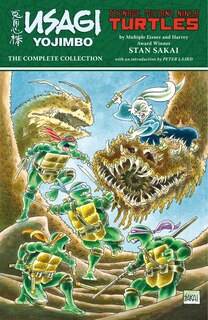 Front cover_Usagi Yojimbo/teenage Mutant Ninja Turtles: The Complete Collection