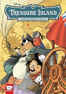 Front cover_Disney Treasure Island, Starring Mickey Mouse (graphic Novel)