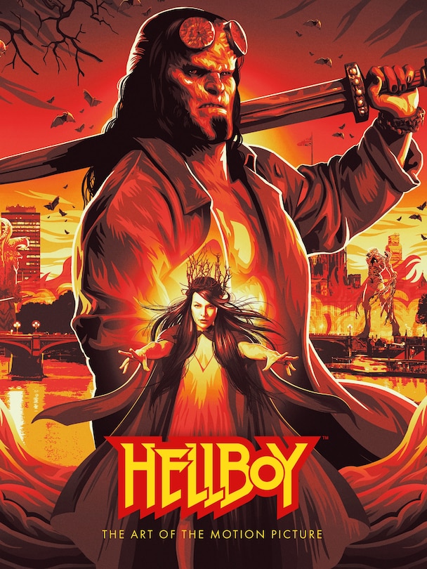 Couverture_Hellboy: The Art Of The Motion Picture (2019)