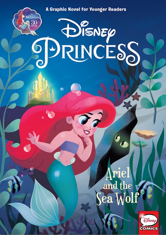 Front cover_Disney Princess: Ariel And The Sea Wolf (younger Readers Graphic Novel)