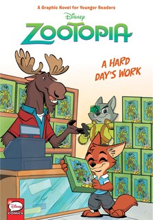 Front cover_Disney Zootopia: Hard Day's Work (younger Readers Graphic Novel)
