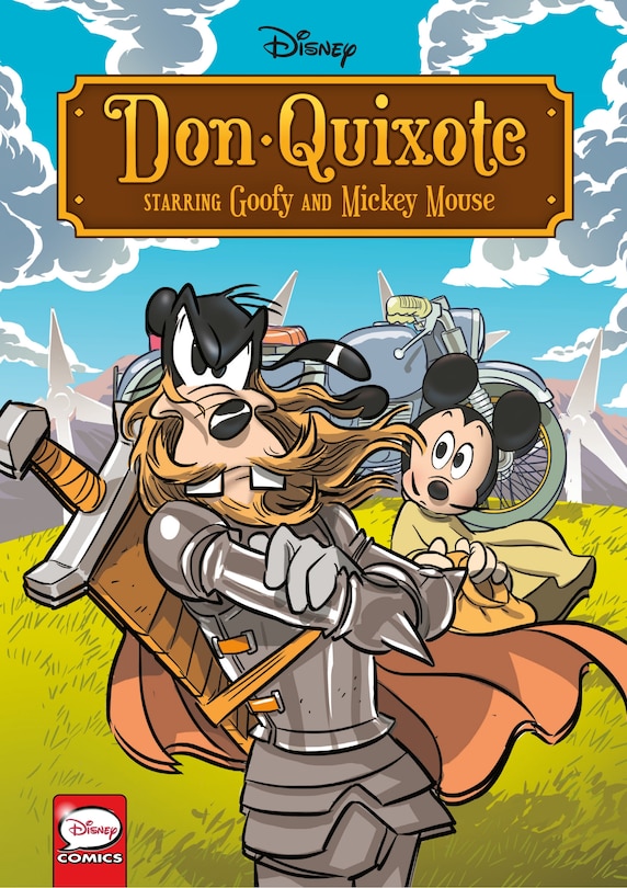 Front cover_Disney Don Quixote, Starring Goofy And Mickey Mouse (graphic Novel)