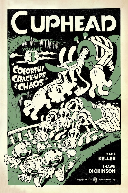 Couverture_Cuphead Volume 3: Colorful Crack-Ups & Chaos