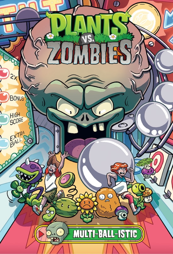 Front cover_Plants Vs. Zombies Volume 17: Multi-ball-istic