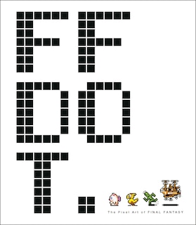 Front cover_Ff Dot: The Pixel Art Of Final Fantasy