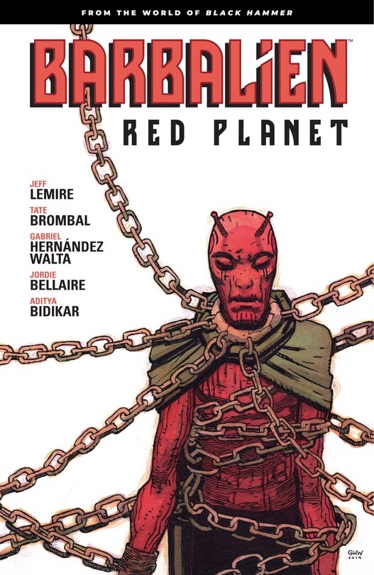 Front cover_Barbalien: Red Planet--from The World Of Black Hammer