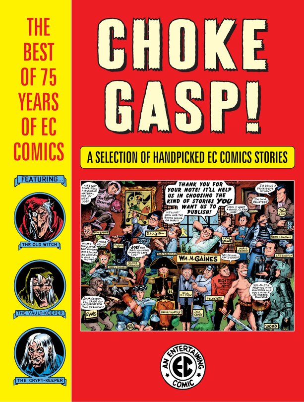 Couverture_Choke Gasp! The Best Of 75 Years Of Ec Comics