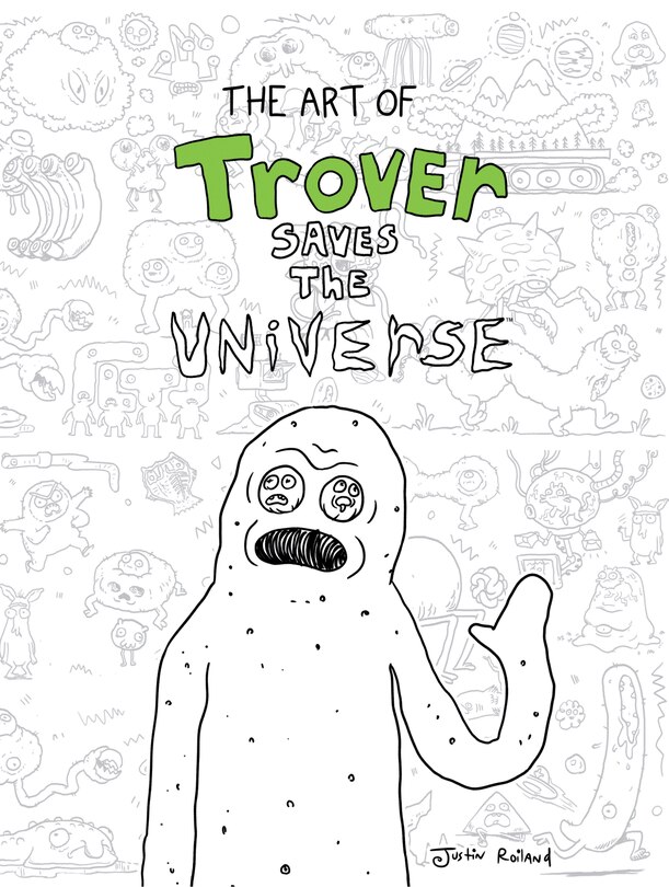 Front cover_The Art Of Trover Saves The Universe