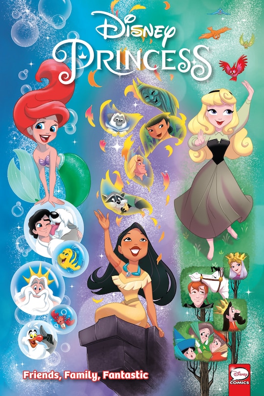 Couverture_Disney Princess: Friends, Family, Fantastic