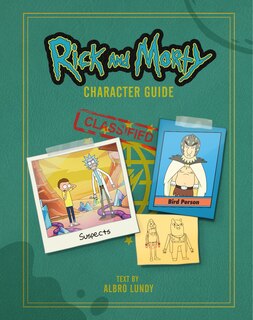 Couverture_Rick And Morty Character Guide