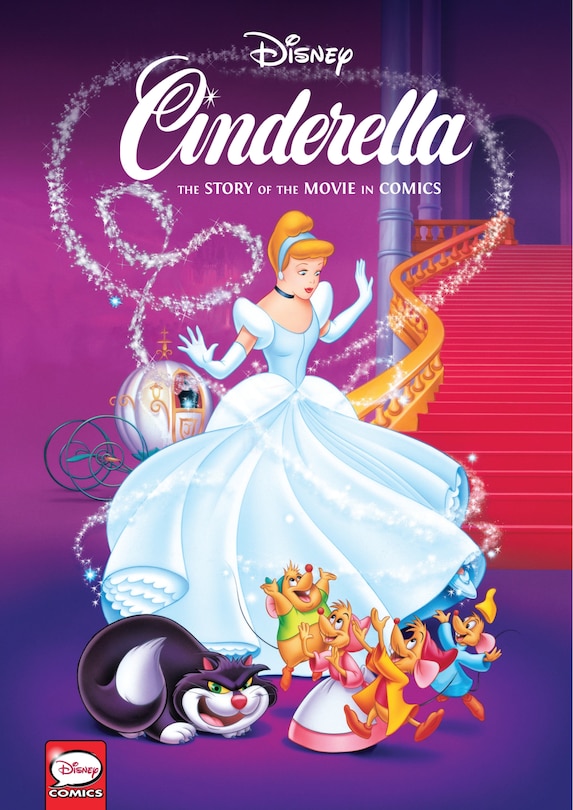 Front cover_Disney Cinderella: The Story Of The Movie In Comics