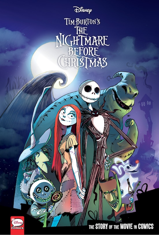 Front cover_Disney The Nightmare Before Christmas: The Story Of The Movie In Comics