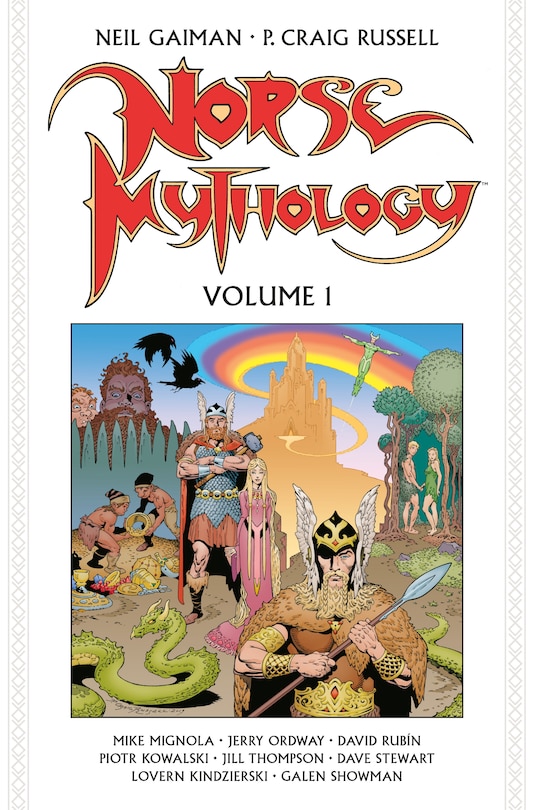 Front cover_Norse Mythology Volume 1 (graphic Novel)