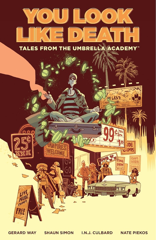 Front cover_Tales From The Umbrella Academy: You Look Like Death Volume 1