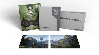 Front cover_The Art Of Halo Infinite Deluxe Edition