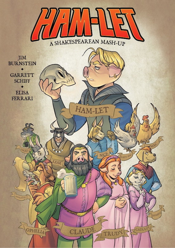 Front cover_Ham-let: A Shakespearean Mash-up