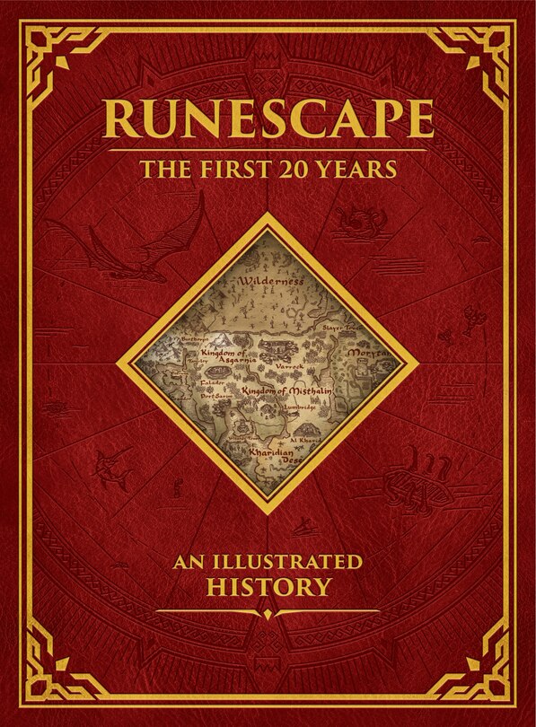 Front cover_Runescape: The First 20 Years--an Illustrated History