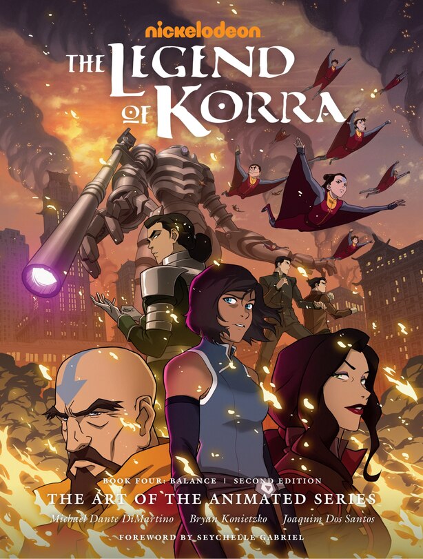 Front cover_The Legend Of Korra: The Art Of The Animated Series--book Four: Balance (second Edition)