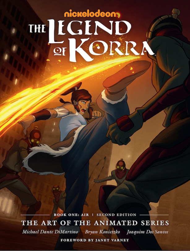 Front cover_The Legend Of Korra: The Art Of The Animated Series--book One: Air (second Edition)