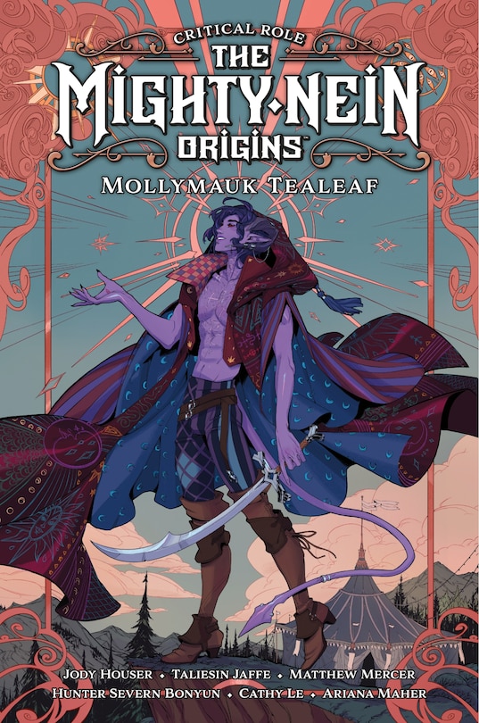 Front cover_Critical Role: The Mighty Nein Origins--mollymauk Tealeaf