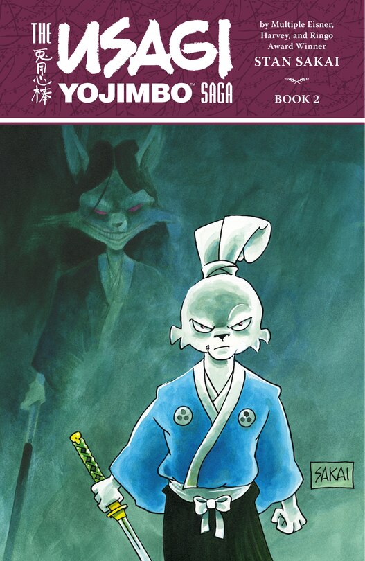 Front cover_Usagi Yojimbo Saga Volume 2 (second Edition)
