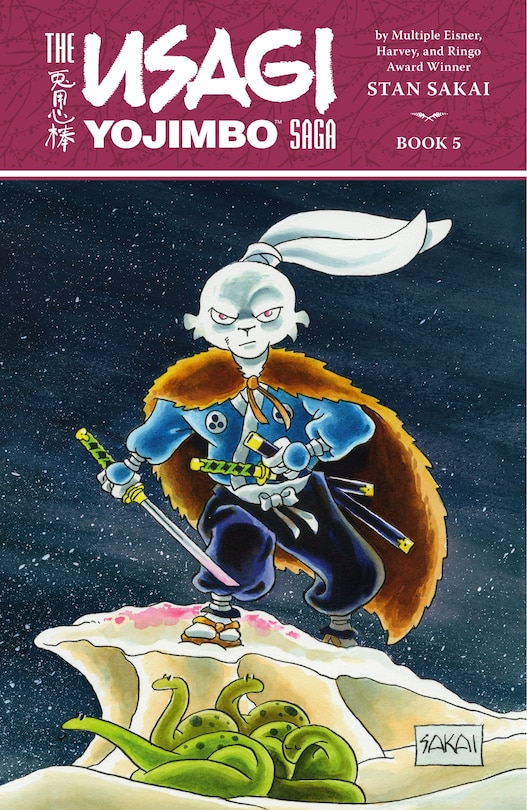 Front cover_Usagi Yojimbo Saga Volume 5 (second Edition)