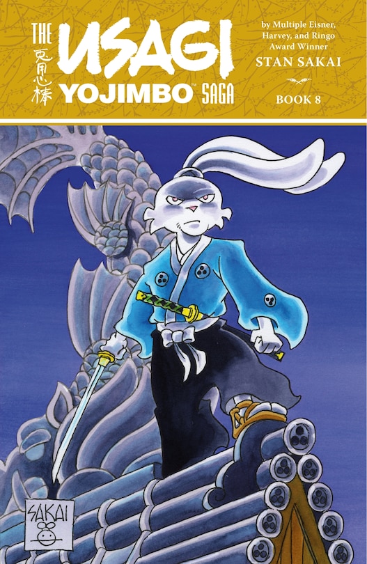 Front cover_Usagi Yojimbo Saga Volume 8 (Second Edition)