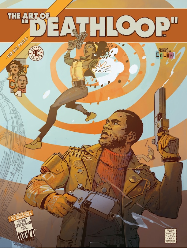 Front cover_The Art Of Deathloop