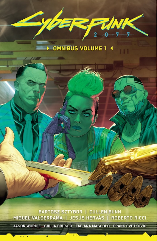 Front cover_Cyberpunk 2077 Omnibus Volume 1
