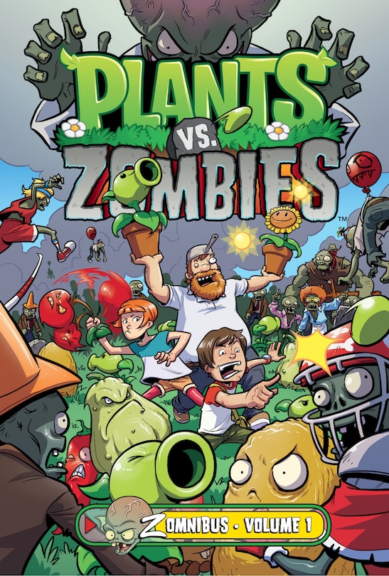 Couverture_Plants Vs. Zombies Zomnibus Volume 1