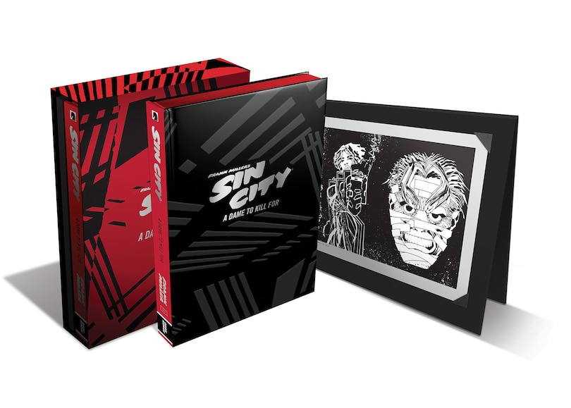 Front cover_Frank Miller's Sin City Volume 2: A Dame To Kill For (deluxe Edition)