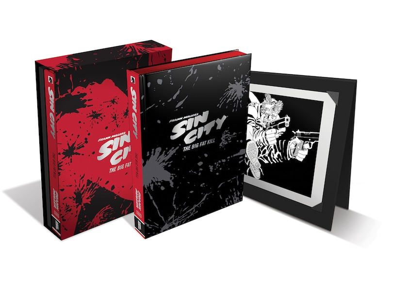 Front cover_Frank Miller's Sin City Volume 3: The Big Fat Kill (deluxe Edition)