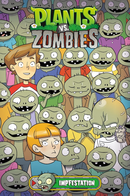Front cover_Plants vs. Zombies Volume 21: Impfestation